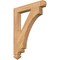 Ekena Millwork Imperial Arts & Crafts Smooth Bracket, Western Red Cedar, 3 1/2"W x 26"D x 34"H BKT04X26X34IMP03SWR - alternate 1
